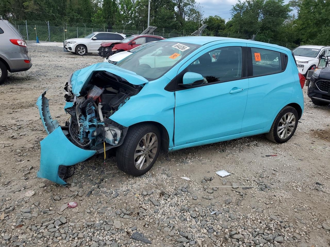 Vue de 2021 CHEVROLET SPARK 1LT, angle 1