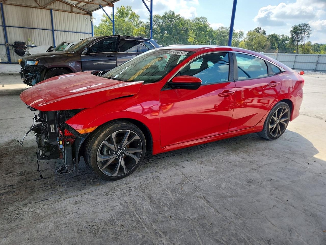 Vedere 2021 HONDA CIVIC SPORT, unghi 1