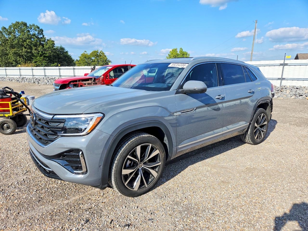 Vista de 2025 VOLKSWAGEN ATLAS CROSS SPORT SEL PREMIUM R-LINE, ángulo 1