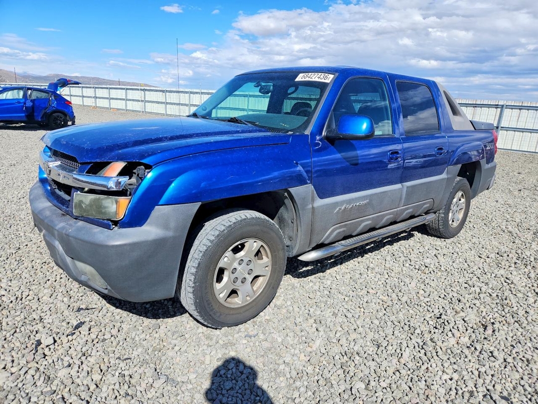 منظر 2003 CHEVROLET AVALANCHE K1500، زاوية 1