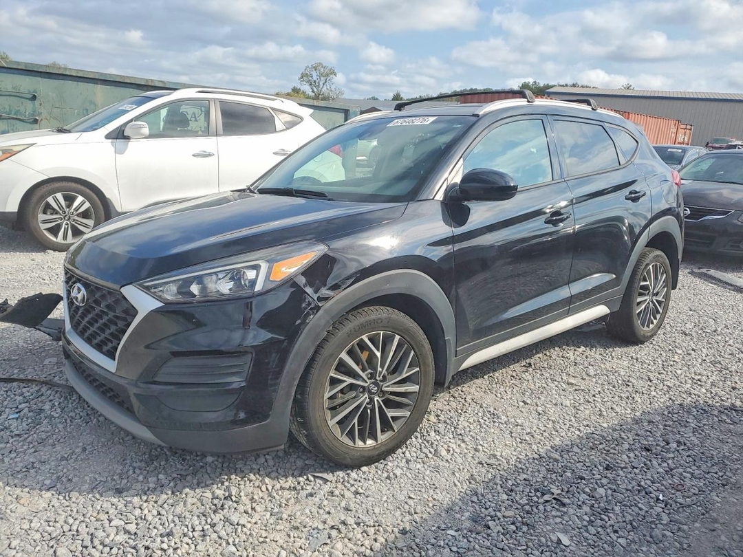 Vista de 2021 HYUNDAI TUCSON SEL, ángulo 1