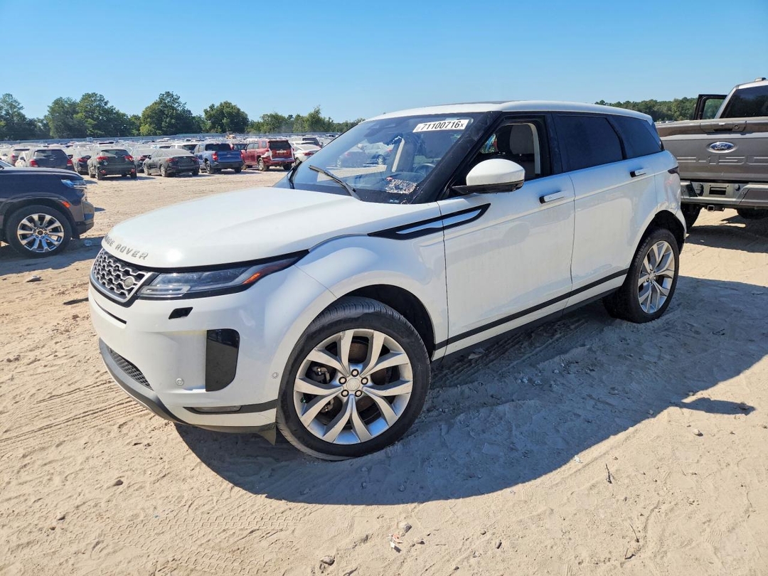 Vista de 2021 LAND ROVER RANGE ROVER EVOQUE SE, ángulo 1