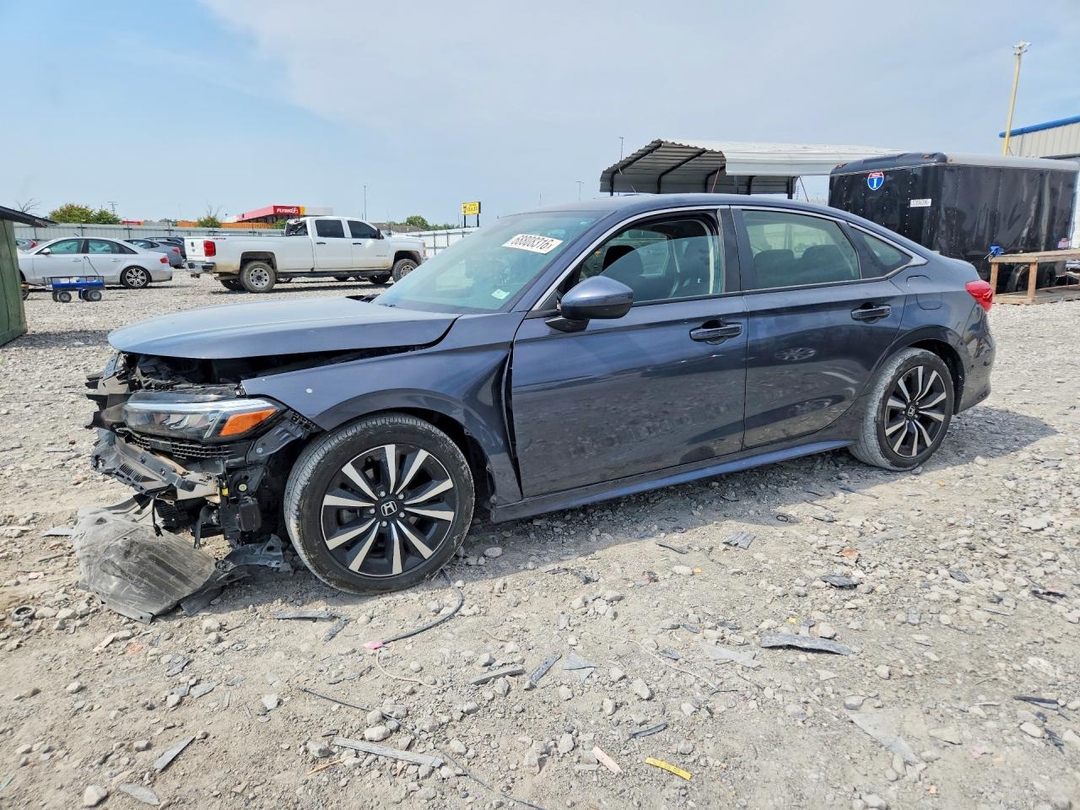 Vedere 2022 HONDA CIVIC EX, unghi 1