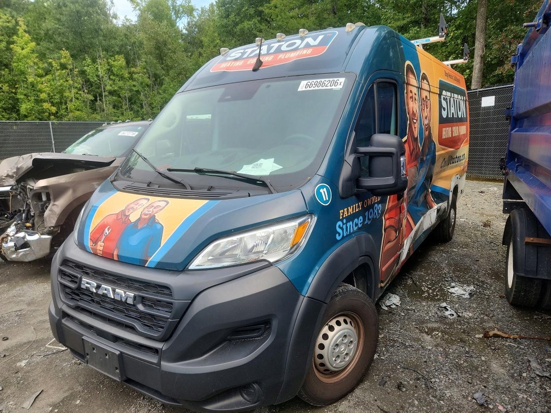 منظر 2024 RAM PROMASTER 3500 3500 HIGH، زاوية 1