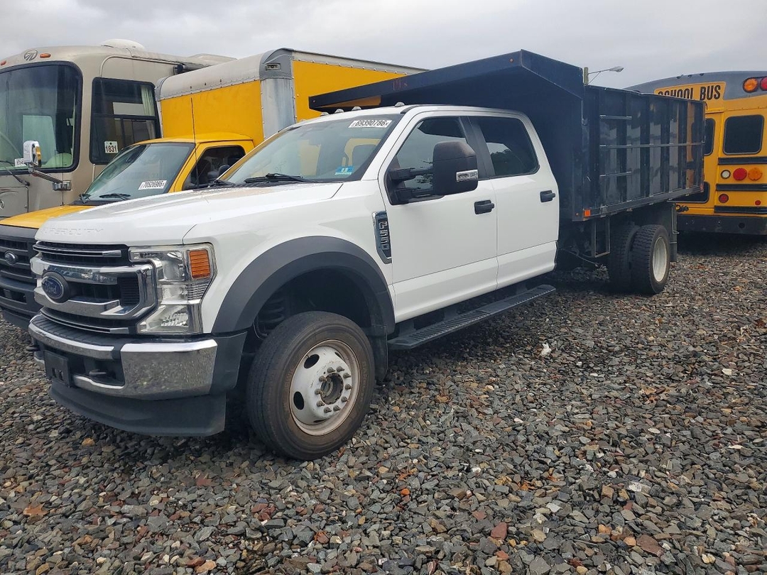 Вид 2022 FORD F550 SUPER DUTY DUMP TRUCK, угол 1