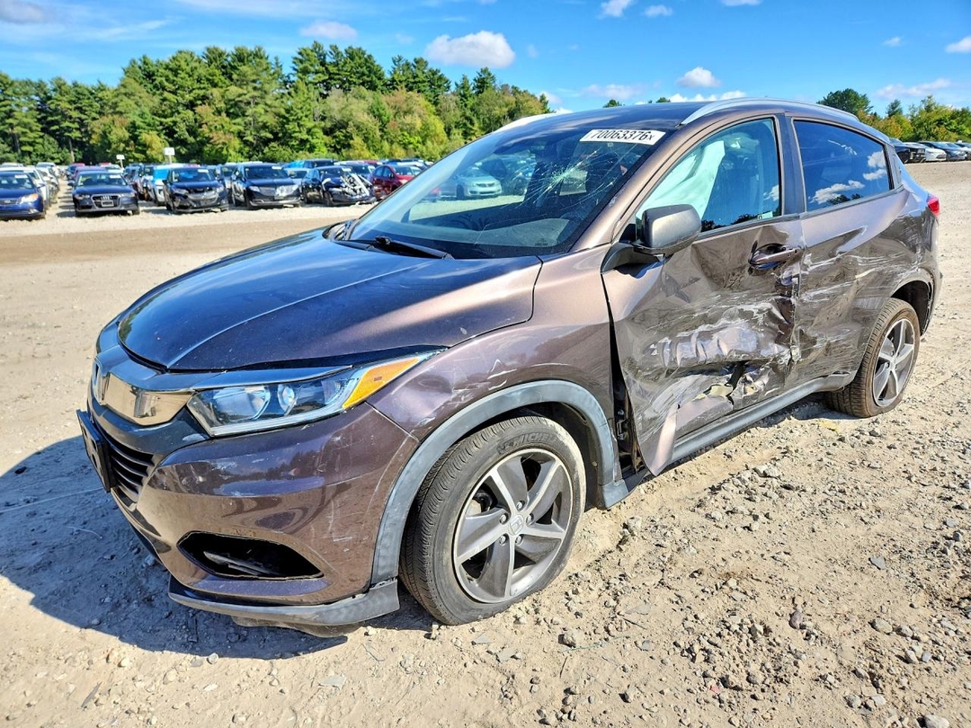 Vue de 2021 HONDA HR-V EX, angle 1