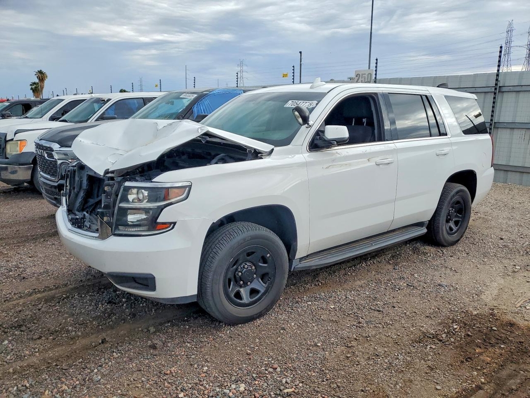 Вид 2019 CHEVROLET TAHOE POLICE, угол 1