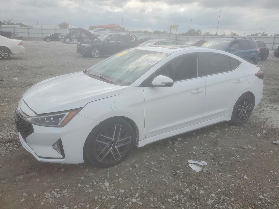 Vue de 2020 HYUNDAI ELANTRA SPORT, angle 1