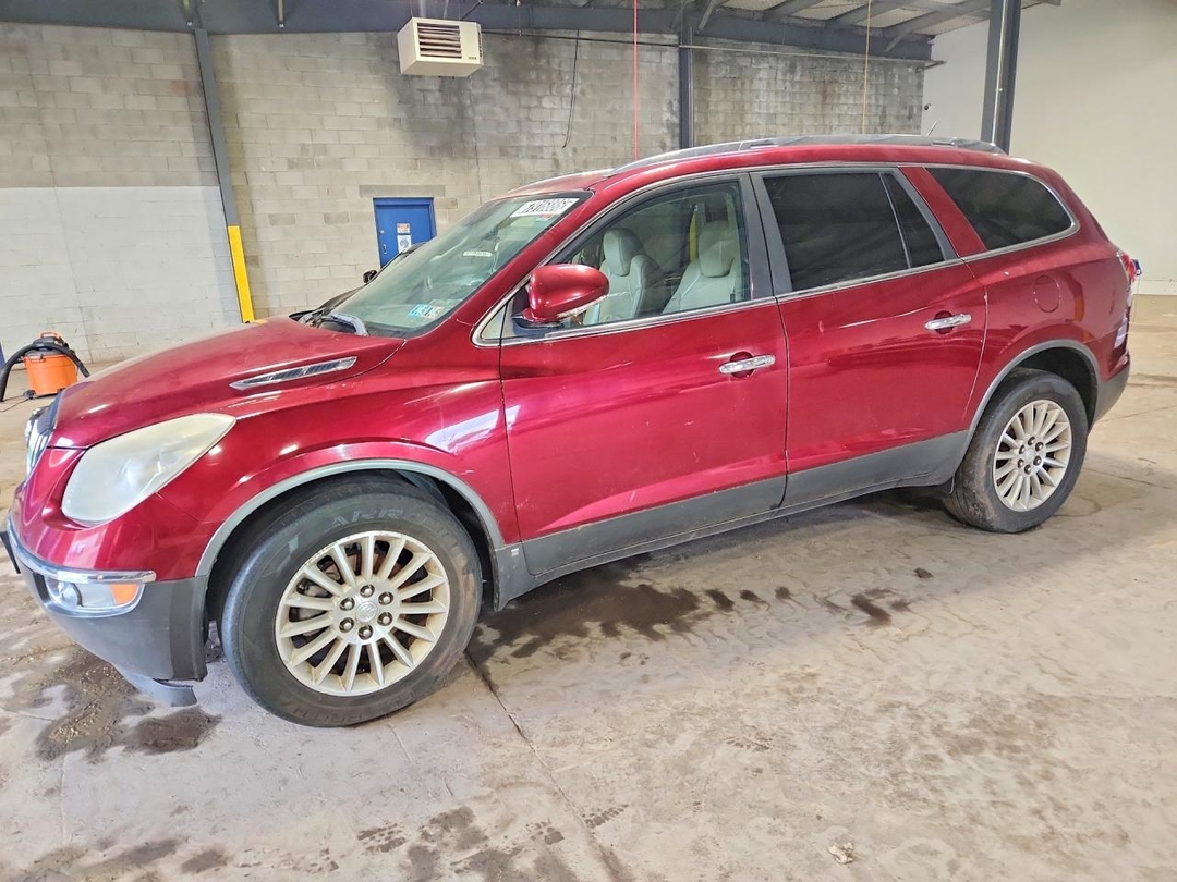Вид 2010 BUICK ENCLAVE CXL, угол 1