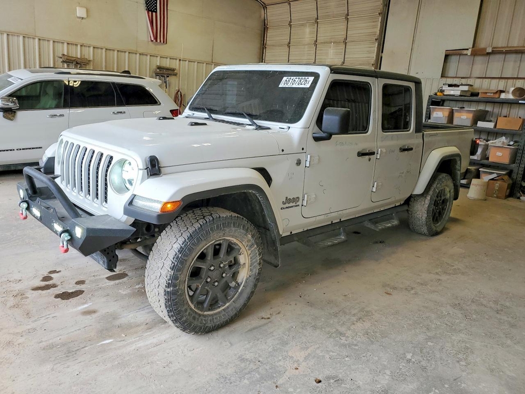 Vedere 2020 JEEP GLADIATOR OVERLAND, unghi 1