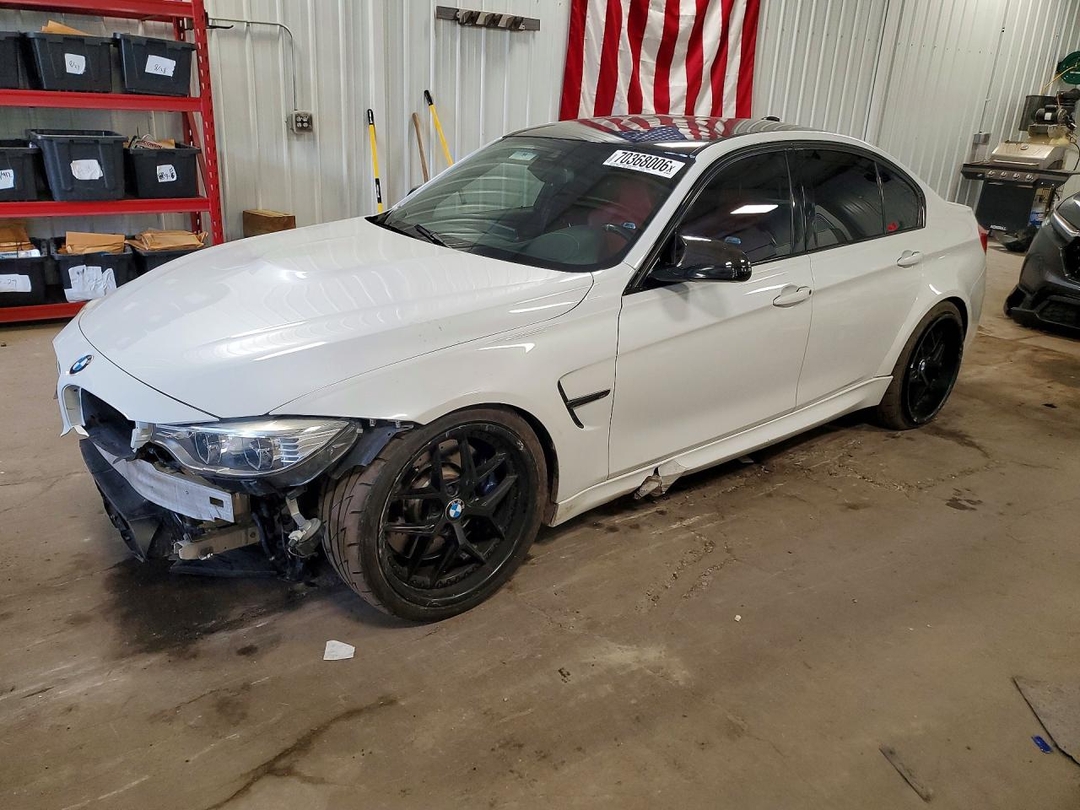 Vedere 2017 BMW M3, unghi 1