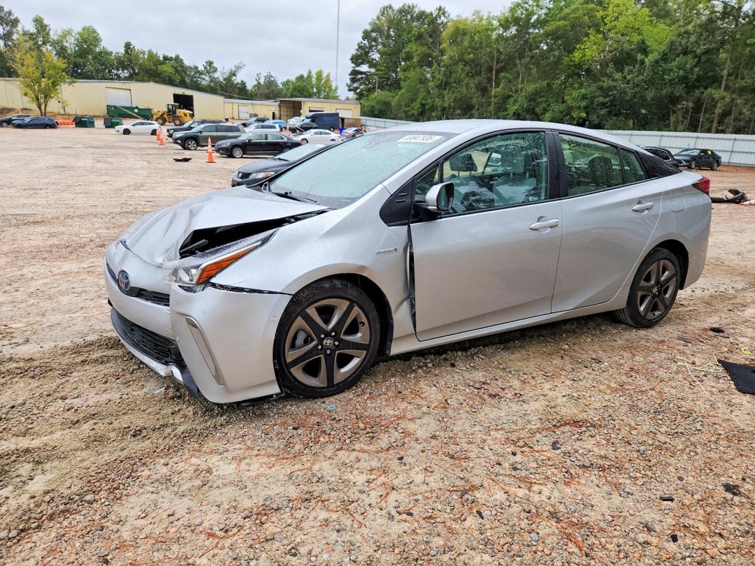 Vue de 2022 TOYOTA PRIUS LIMITED, angle 1