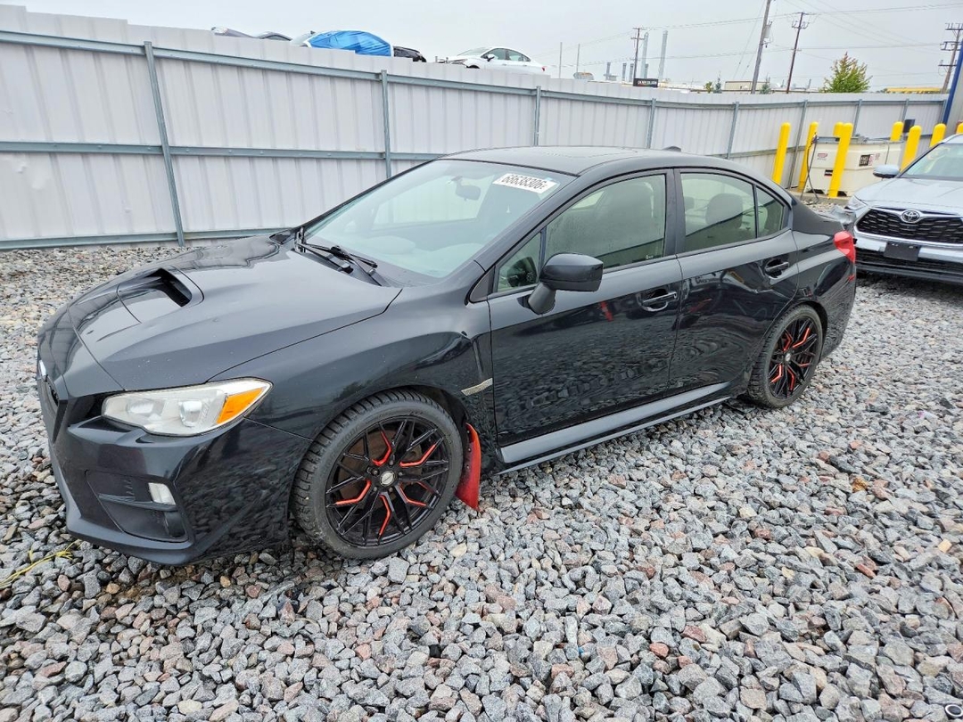 Вид 2016 SUBARU WRX PREMIUM, угол 1