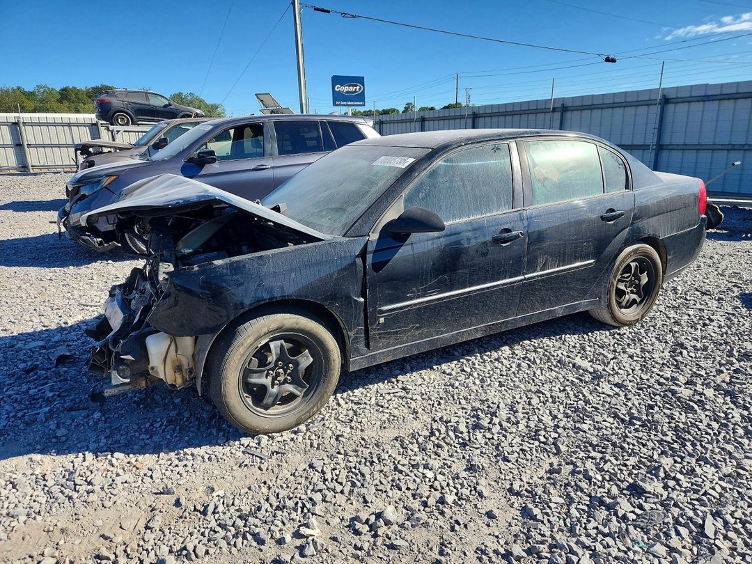Vue de 2006 CHEVROLET MALIBU LT, angle 1