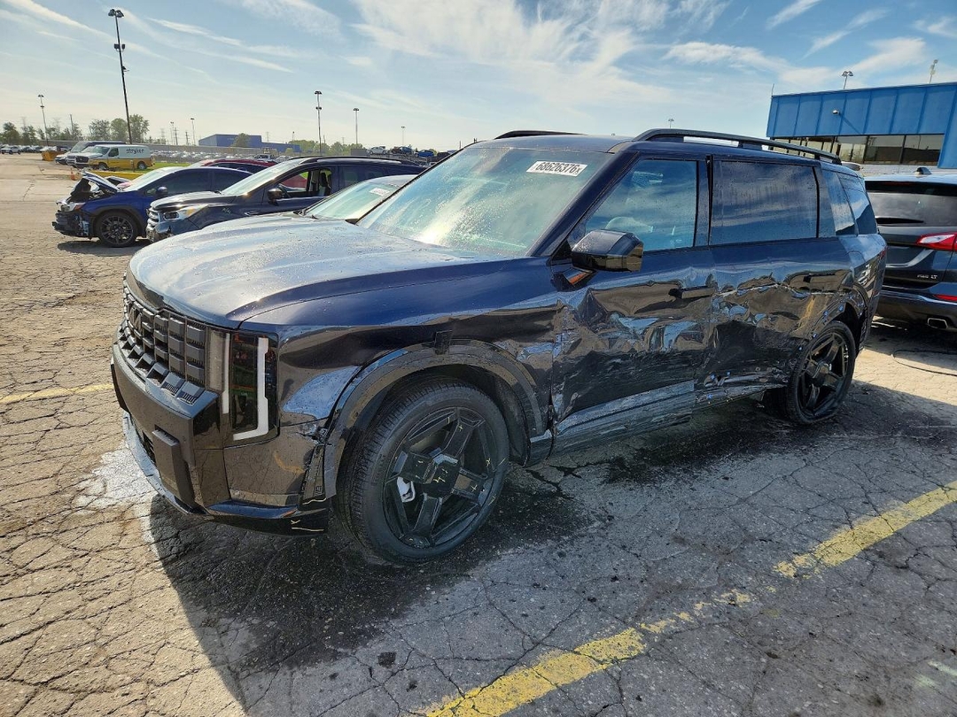 Vedere 2027 KIA TELLURIDE X-LINE EX, unghi 1