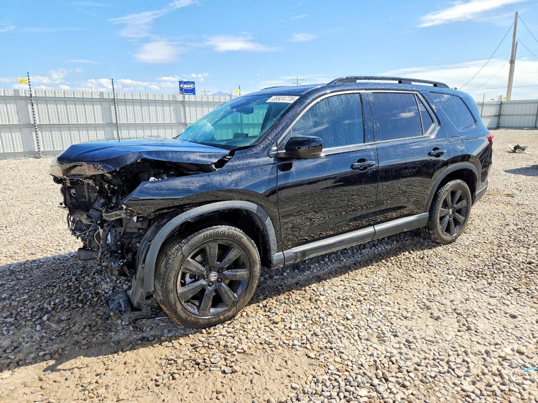 Vue de 2024 HONDA PILOT ELITE, angle 1