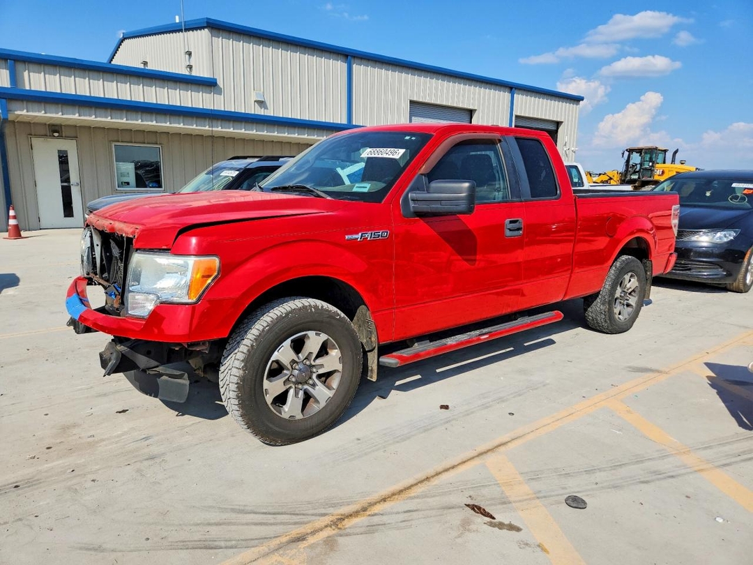 Вид 2011 FORD F150 SUPER CAB, угол 1