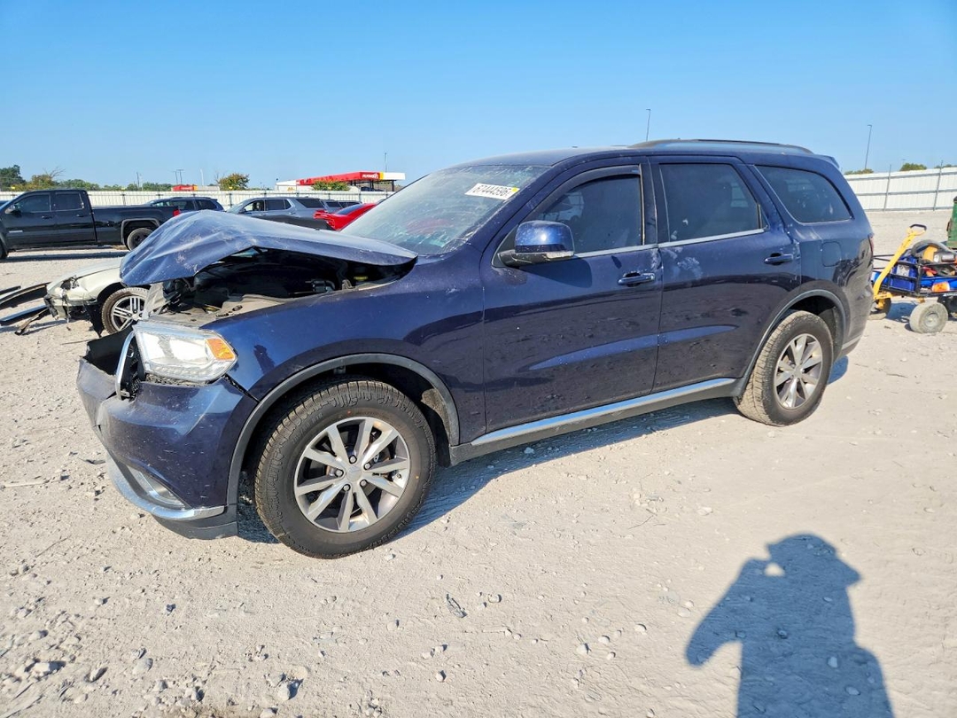 Vue de 2016 DODGE DURANGO LIMITED, angle 1