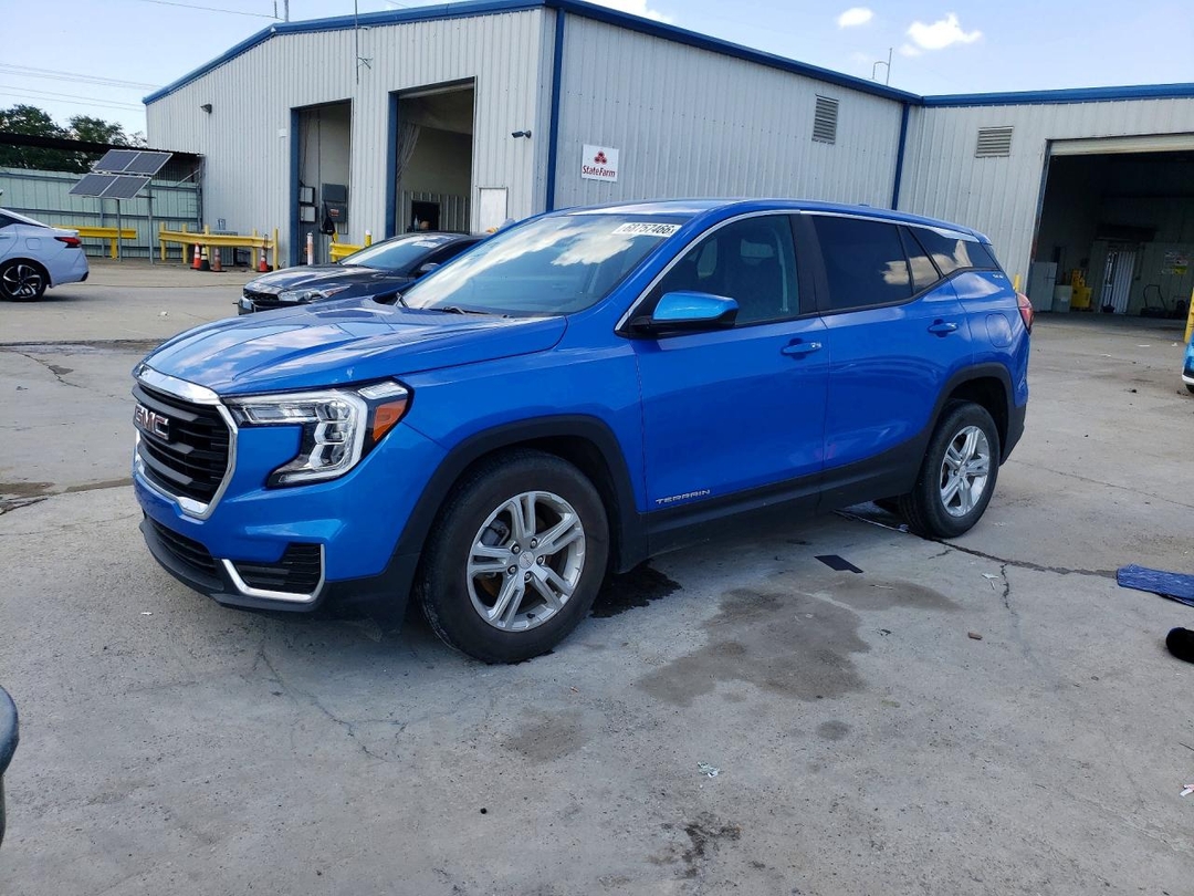 Вид 2024 GMC TERRAIN SLE, угол 1