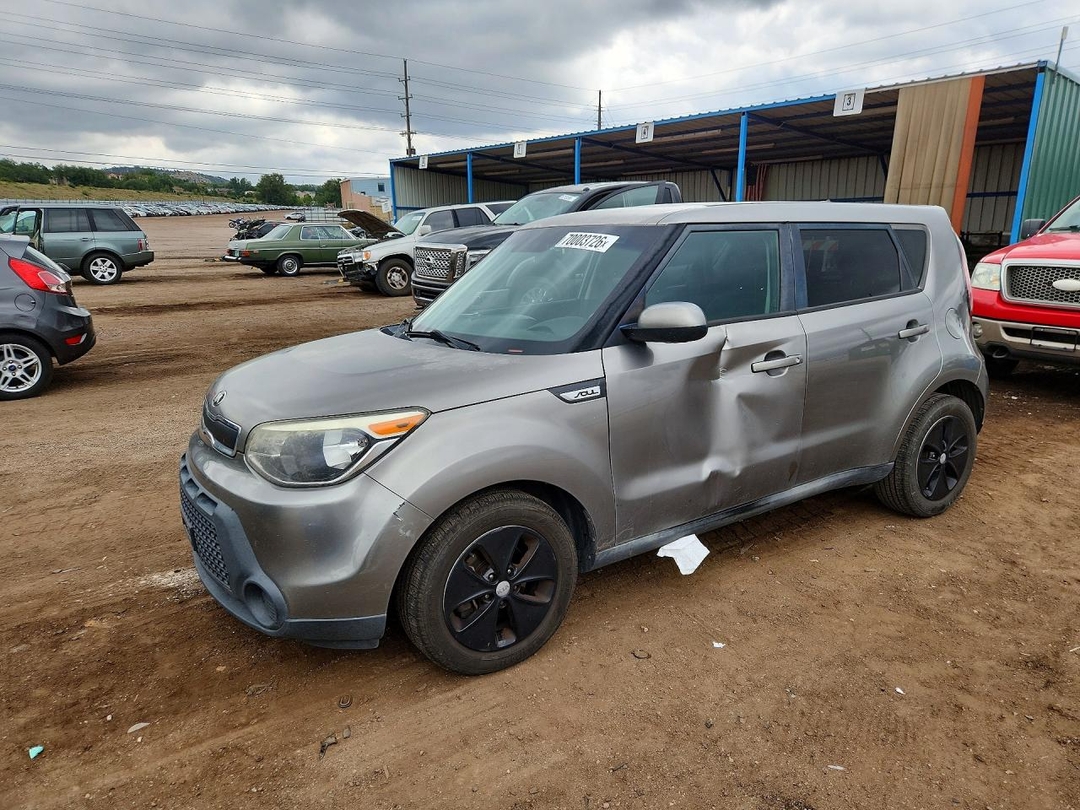Вид 2016 KIA SOUL BASE, угол 1