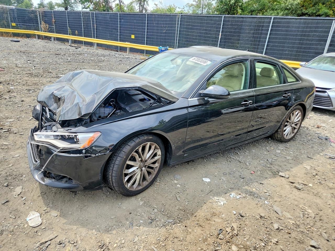 منظر 2013 AUDI A6 PREMIUM PLUS، زاوية 1