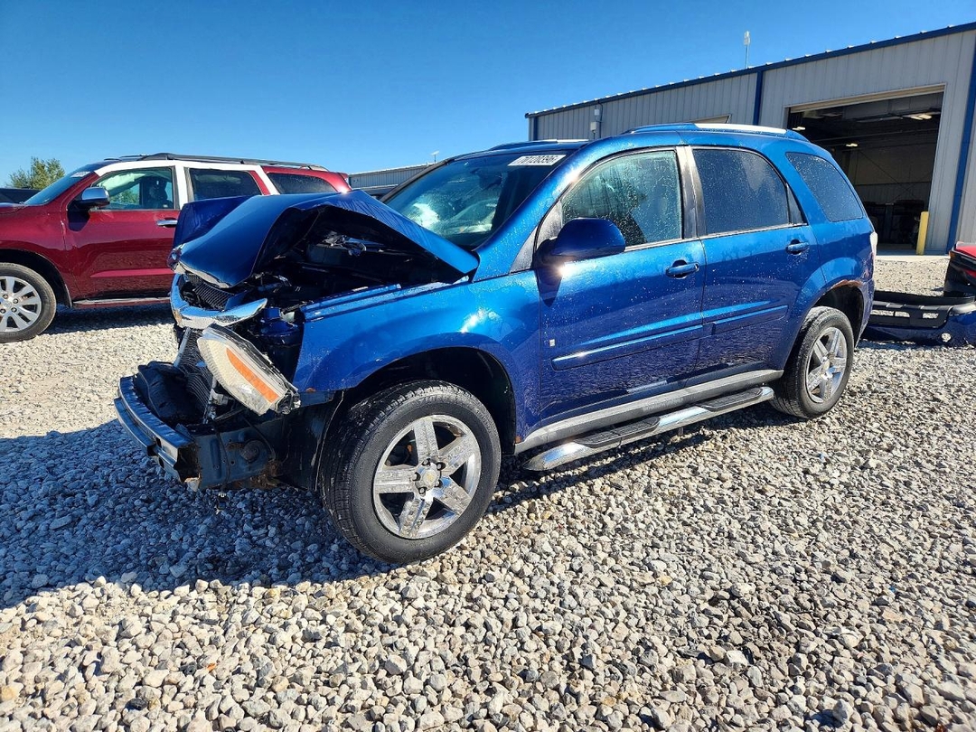 Vista de 2009 CHEVROLET EQUINOX LT, ángulo 1