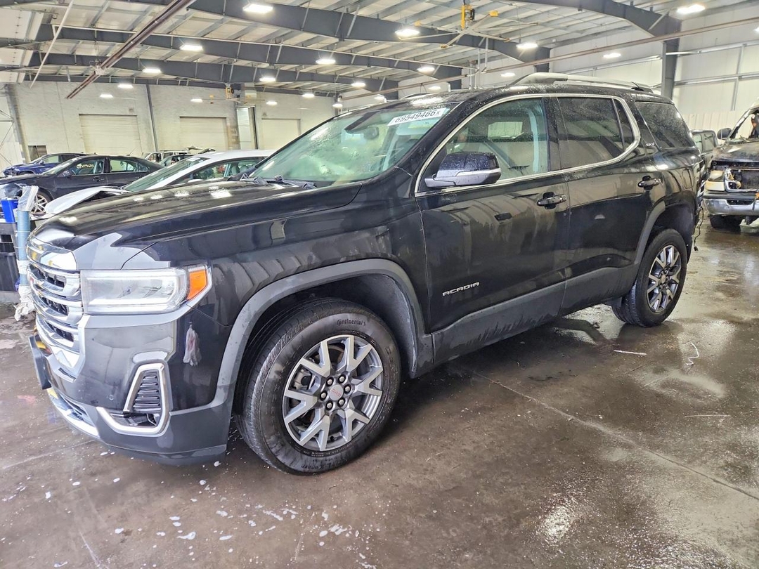 Вид 2023 GMC ACADIA SLT, угол 1