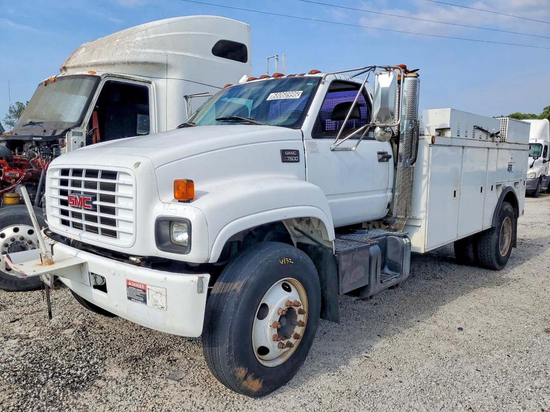 منظر 2001 GMC C-SERIES C7H042 UTILITY / SERVICE TRUCK، زاوية 1