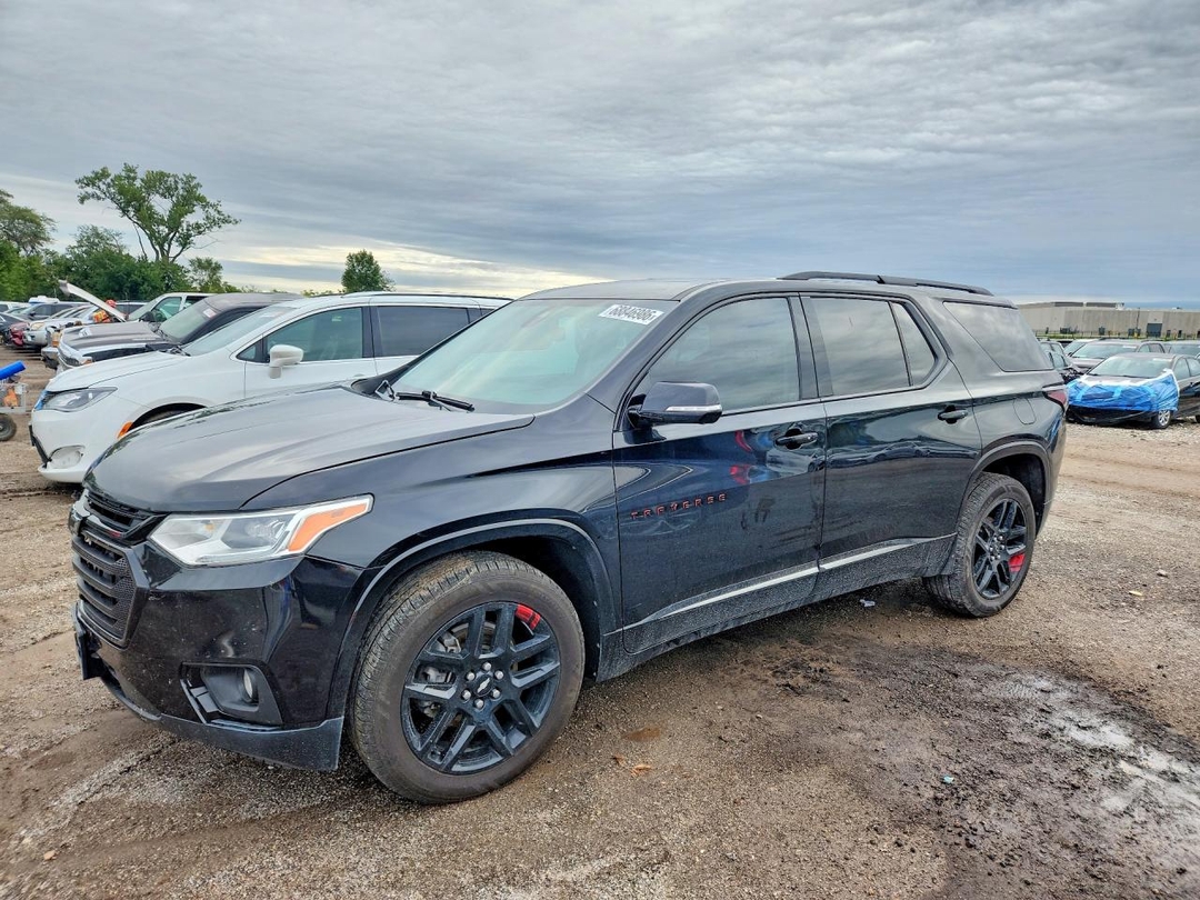Vista de 2021 CHEVROLET TRAVERSE PREMIER, ángulo 1