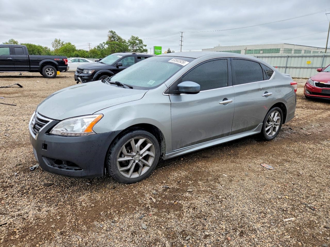 Vedere 2014 NISSAN SENTRA SR, unghi 1