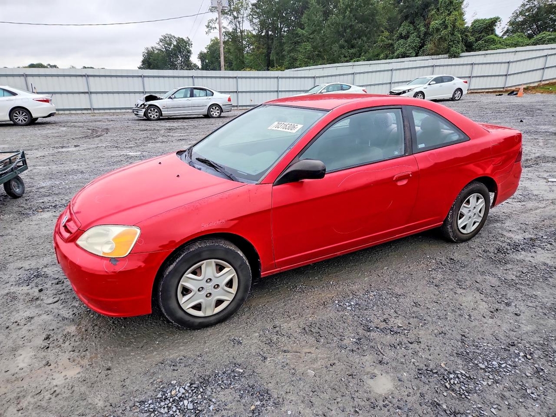 Vista de 2003 HONDA CIVIC LX, ángulo 1