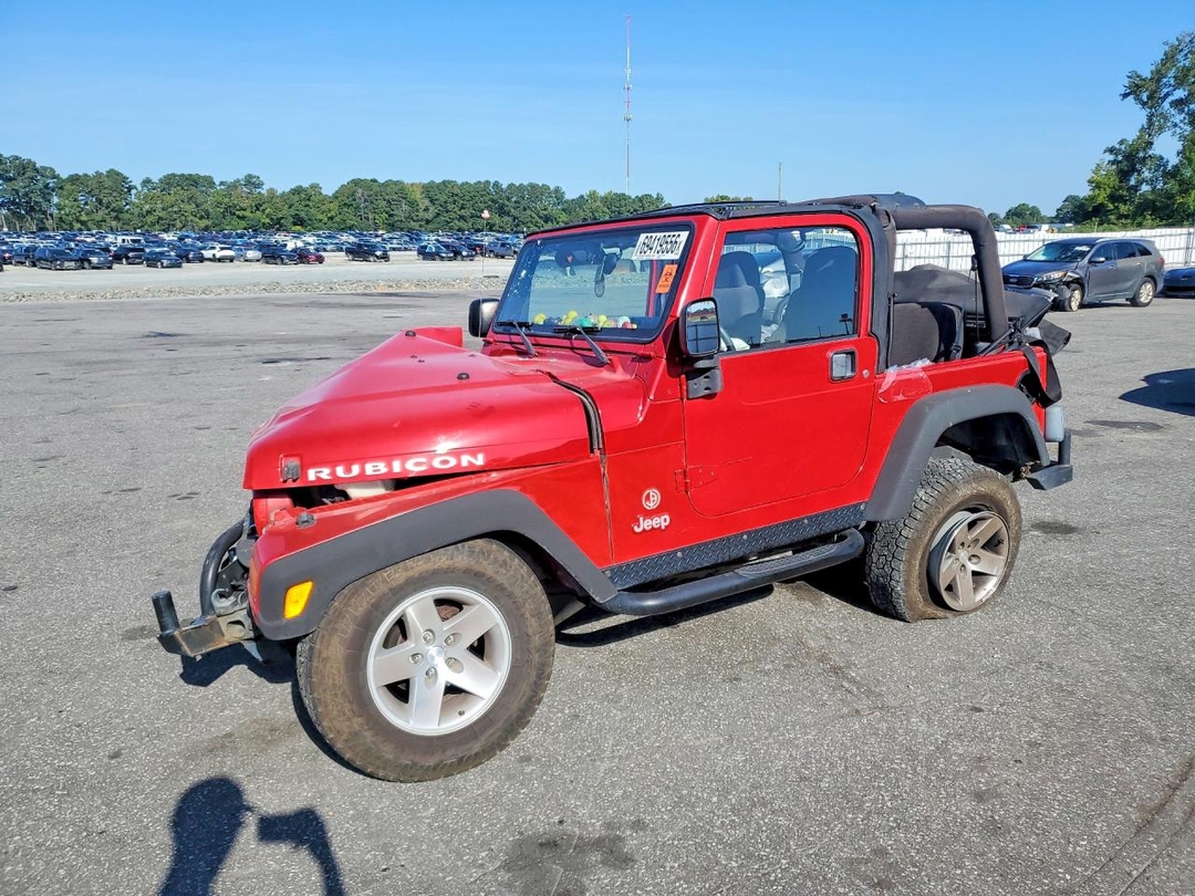 Vista de 2003 JEEP WRANGLER / TJ RUBICON, ángulo 1
