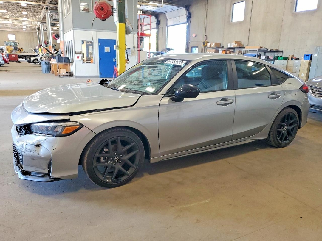 Вид 2025 HONDA CIVIC SPORT, угол 1