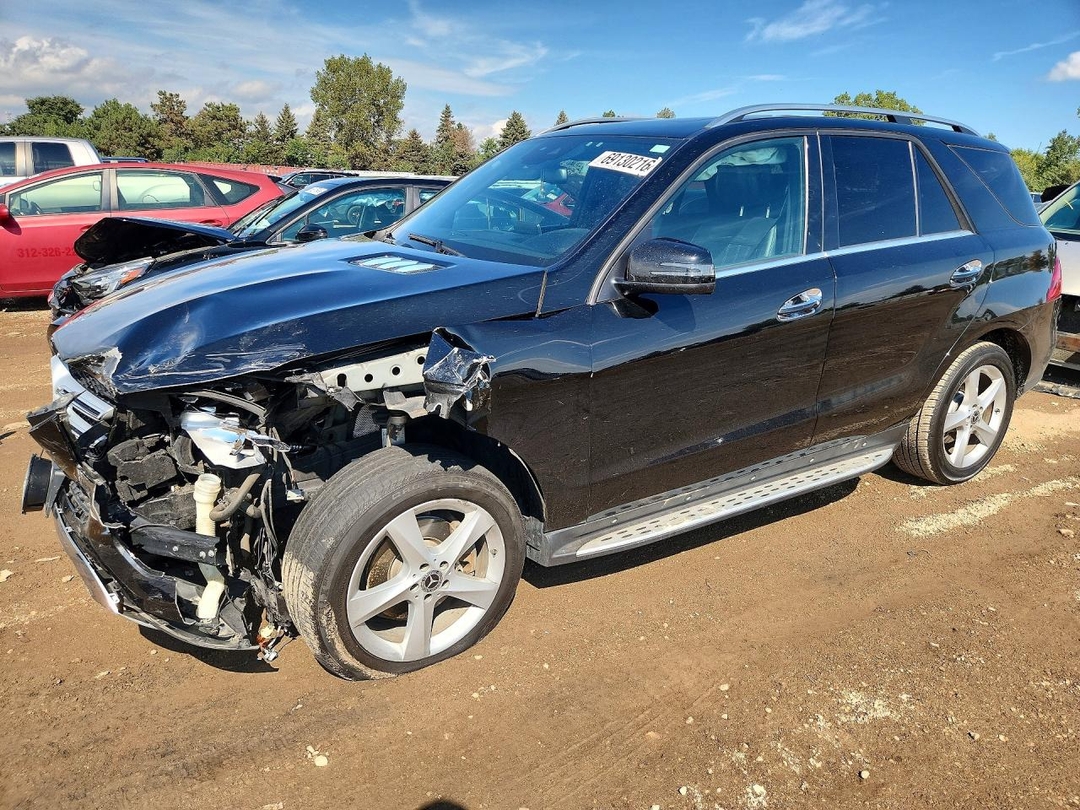 Вид 2018 MERCEDES-BENZ GLE 350 4MATIC, угол 1