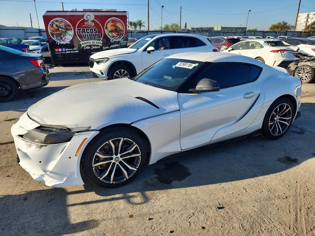 Vedere 2023 TOYOTA GR SUPRA 2.0, unghi 1