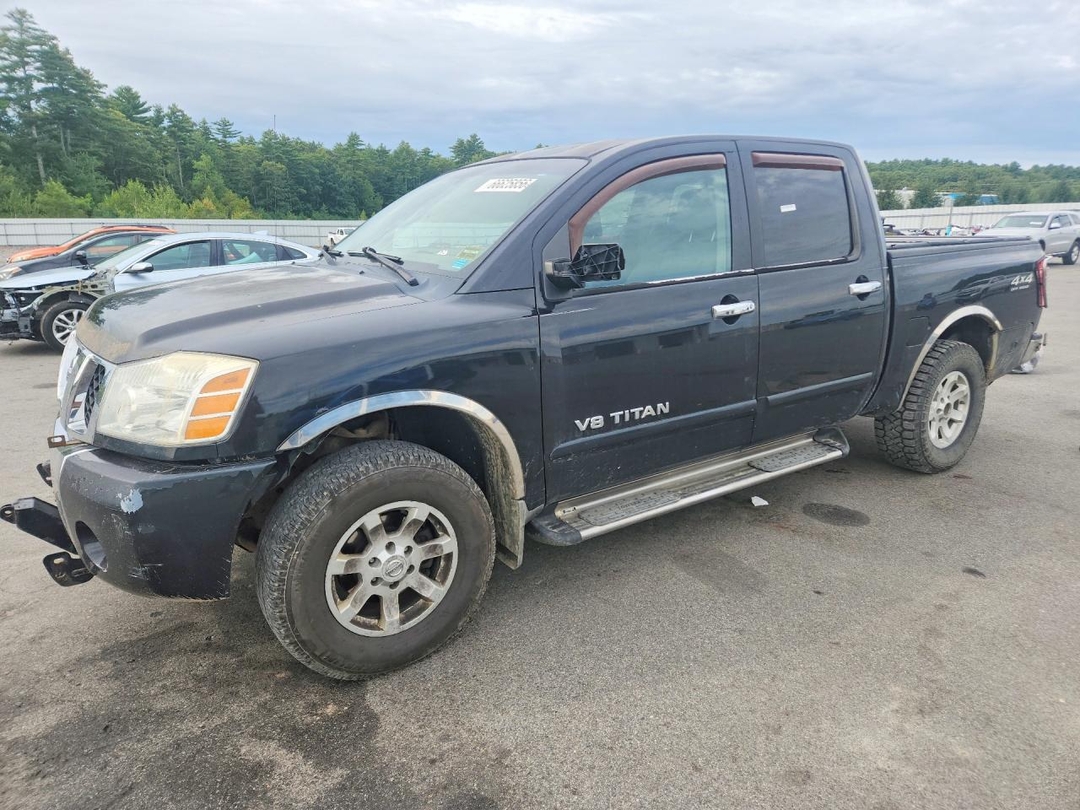 Вид 2005 NISSAN TITAN XE, угол 1
