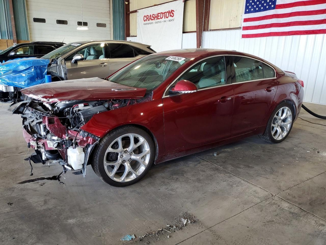 Vue de 2016 BUICK REGAL GS, angle 1
