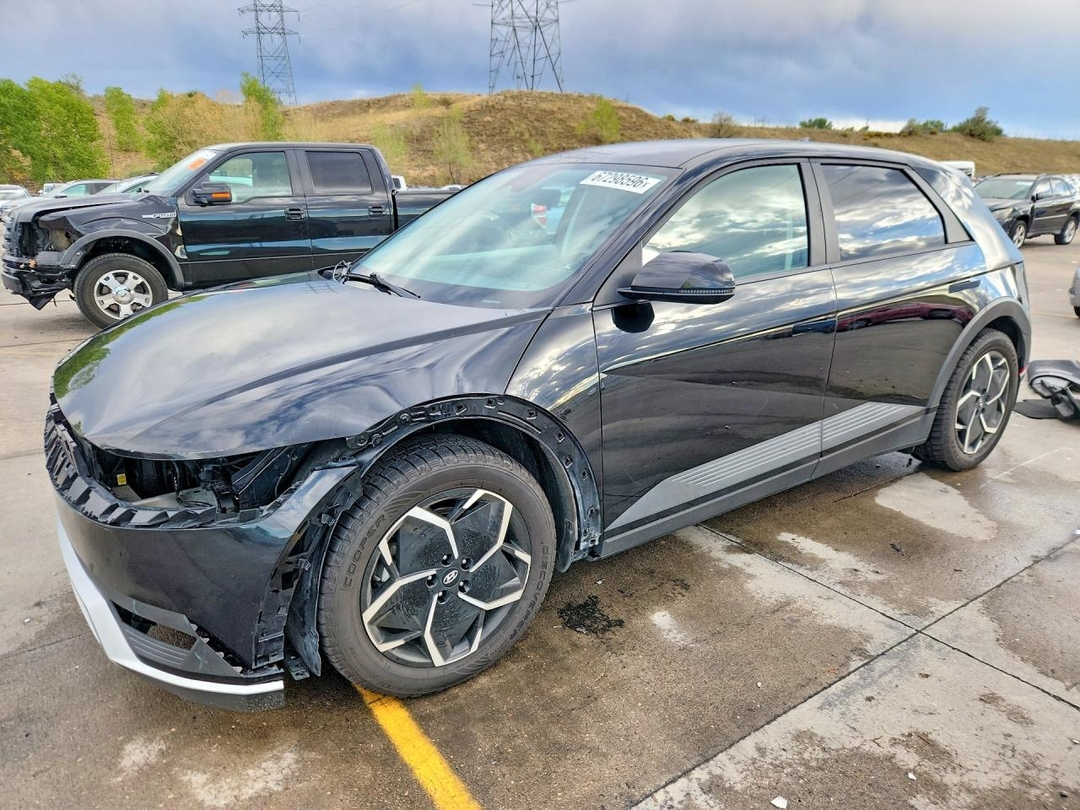 Vista de 2022 HYUNDAI IONIQ 5 SE, ángulo 1