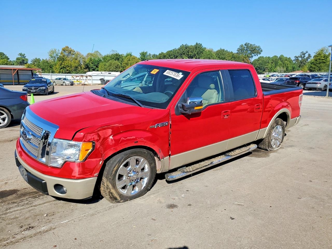 Vista de 2009 FORD F150 SUPERCREW, ángulo 1