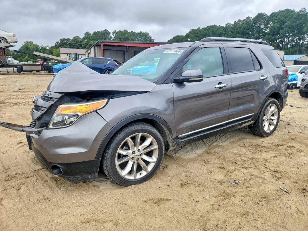 Vue de 2012 FORD EXPLORER LIMITED, angle 1