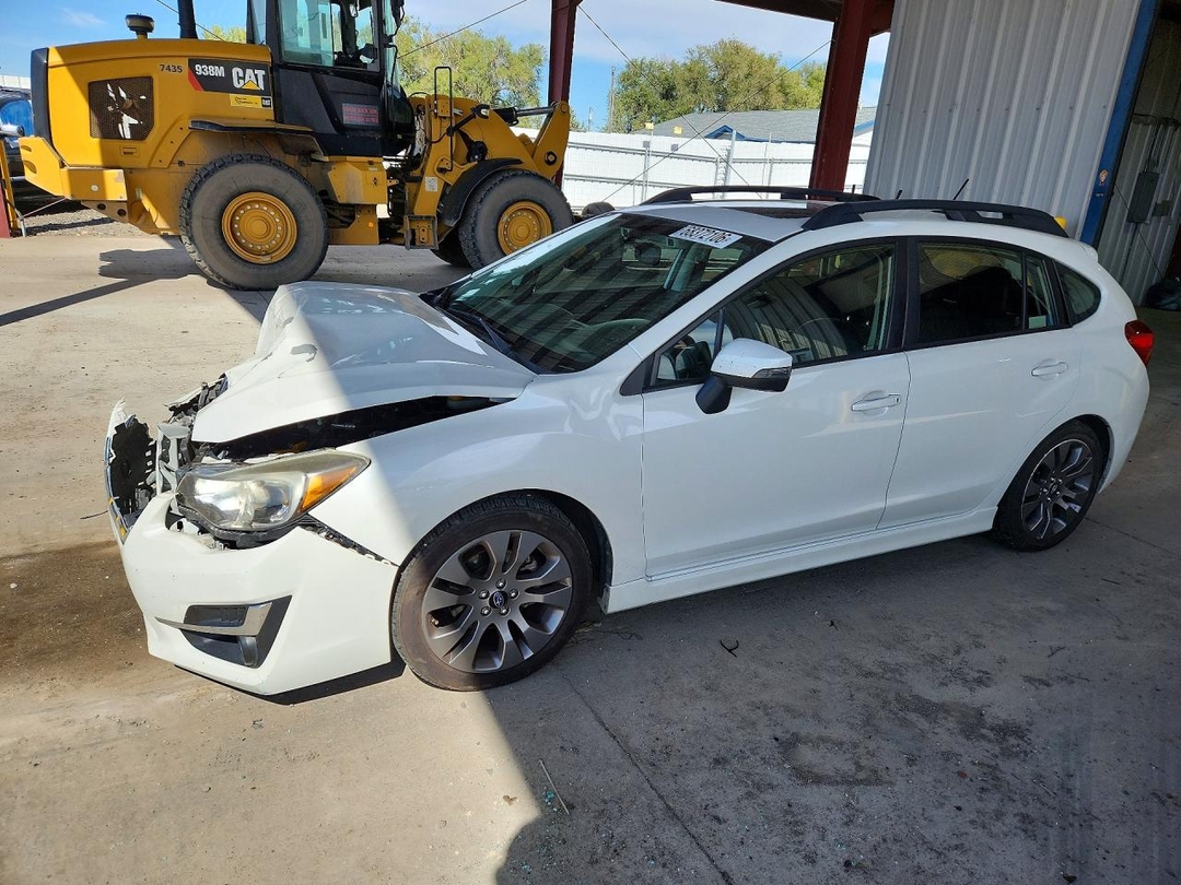 Vista de 2015 SUBARU IMPREZA SPORT LIMITED, ángulo 1