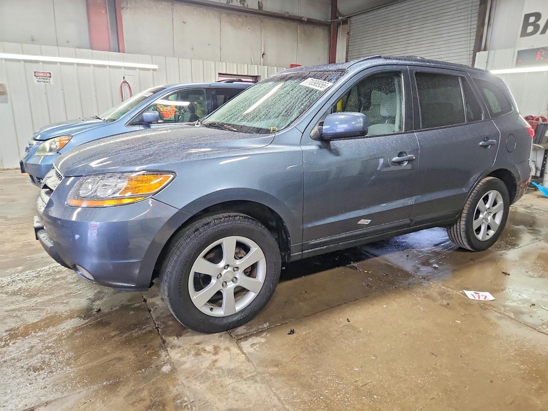 Vista de 2009 HYUNDAI SANTA FE SE, ángulo 1