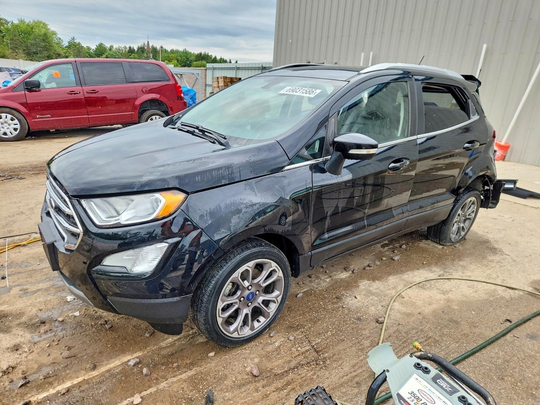 Вид 2022 FORD ECOSPORT TITANIUM, угол 1