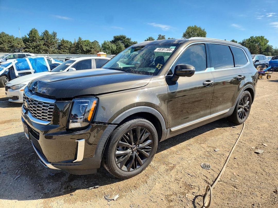 منظر 2020 KIA TELLURIDE EX، زاوية 1