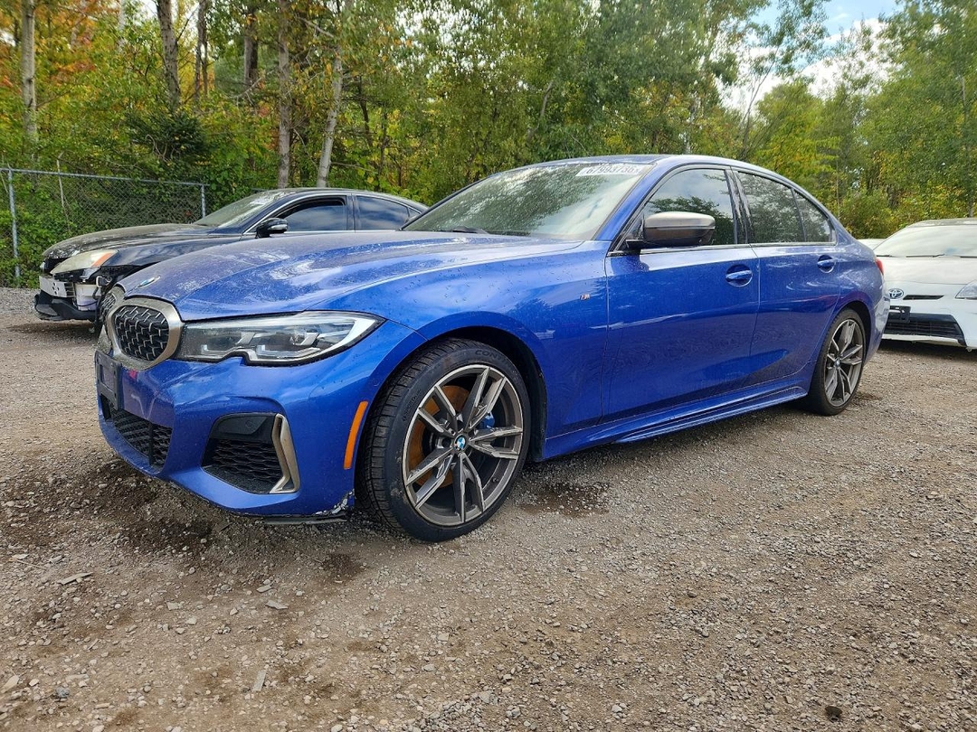 Vista de 2020 BMW M340XI, ángulo 1