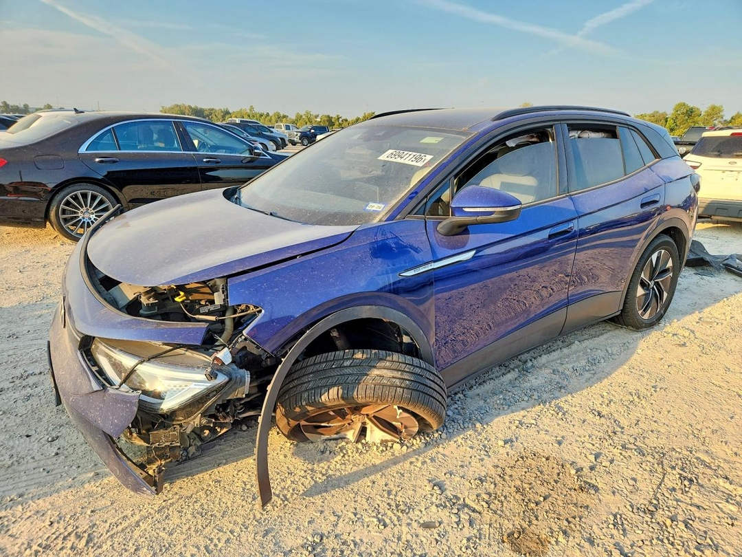 Вид 2022 VOLKSWAGEN ID.4 PRO S, угол 1