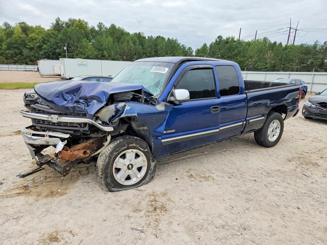 Vue de 2001 CHEVROLET SILVERADO K1500, angle 1