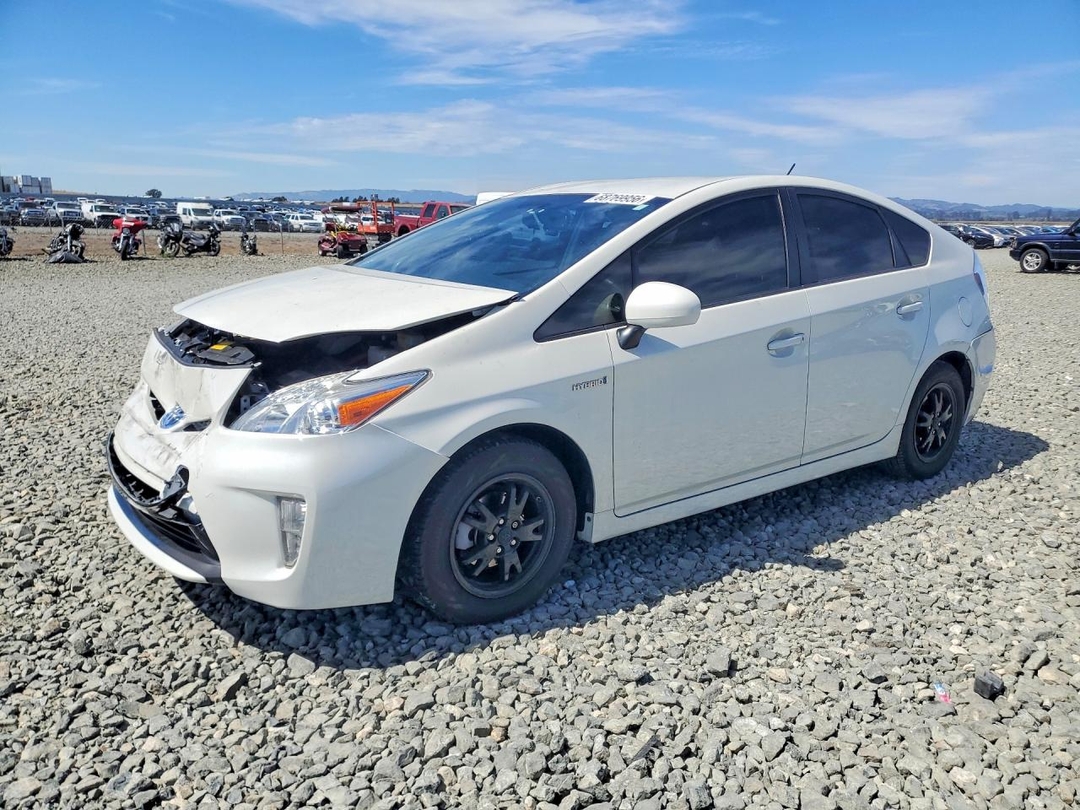 منظر 2012 TOYOTA PRIUS TWO، زاوية 1