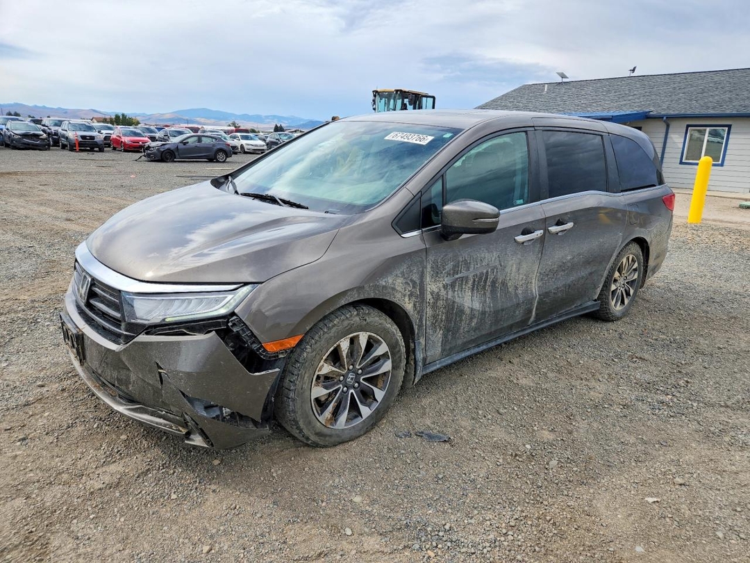 Vue de 2021 HONDA ODYSSEY EXL, angle 1