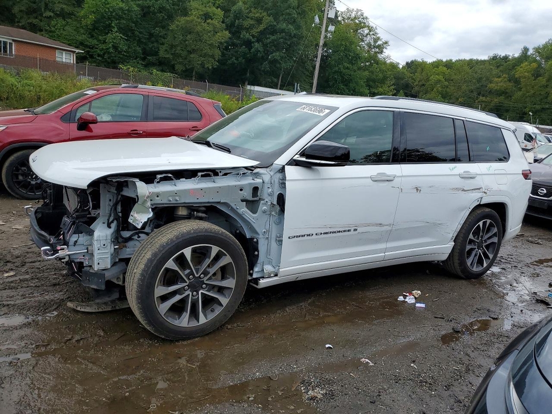 Vue de 2022 JEEP GRAND CHEROKEE L OVERLAND, angle 1